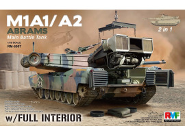 обзорное фото M1A1/A2 w/Full Interior Armored vehicles 1/35