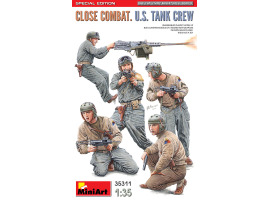 Збірна модель 1/35 Близький бій. Танковий екіпаж США (Special Edition) MiniArt 35311