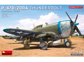 Збірна модель 1/48 Літак Republic P-47D-20RA Thunderbolt - Сайпан, 1944 рік. MiniArt 48043