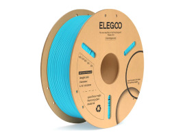 обзорное фото Пластик ELEGOO PLA+ Filament Ø1.75мм "Sky blue" (Небесно-блакитний) 1кг Філаменти