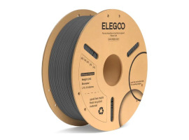 обзорное фото Пластик ELEGOO PLA+ Filament Ø1.75мм "Space grey" (сірий) 1кг Філаменти
