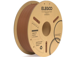 обзорное фото Пластик ELEGOO PLA+ Filament Ø1.75мм "Brown" (Коричневий) 1кг Філаменти
