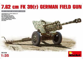 обзорное фото Німецька польова гармата 7,62см FK 39(r) Артилерія 1/35