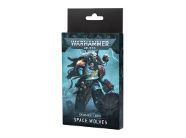 Игровые карты Warhammer 40000 - DATASHEET CARDS - SPACE WOLVES (ENG)