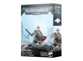 Игровой набор Warhammer 40000 - SPACE WOLVES - WOLF GUARD BATTLE LEADER