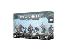 Игровой набор Warhammer 40000 - SPACE WOLVES - WOLF GUARD HEADTAKERS