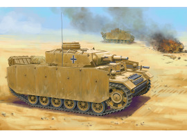 обзорное фото Сборная модель 1/16 Немецкий танк Panzer III (тип J) Трумпетер 00956 Бронетехника 1/16