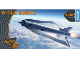обзорное фото Scale model 1/48 UAV D-21A Clear Prop 4819 Unmanned aerial vehicle