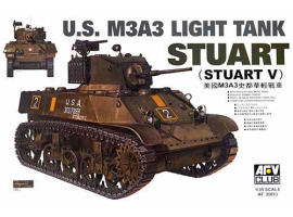 обзорное фото M3A3 LIGHT TANK Armored vehicles 1/35