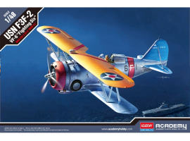 Scale model 1/48 Fighter F3F-2 VF-6 "Fighting Six" Academy 12326