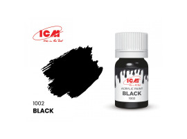 обзорное фото Black / Чёрный Акриловые краски