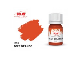 обзорное фото Deep Orange / Темно-помаранчевий Акрилові фарби