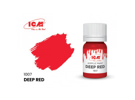 обзорное фото Deep Red / Темно-червоний Акрилові фарби