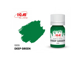 обзорное фото Deep Green Acrylic paints