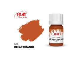 обзорное фото Clear Orange / Помаранчевий Акрилові фарби