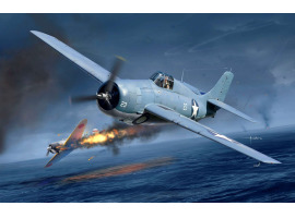 обзорное фото Збірна модель 1/48 Літак Grumman F4F-4 Wildcat - Битва за Мідвей, 1942 р. (нова прес-форма) Academy 12355 Літаки 1/48