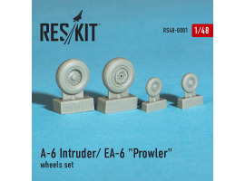 обзорное фото A-6 Intruder / EA-6 "Prowler" wheels set (1/48) Смоляные колёса