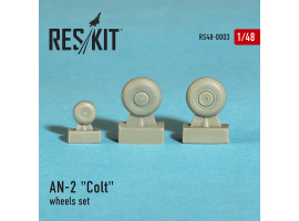 обзорное фото AN-2 "Colt" wheels set (1/48) Смоляные колёса