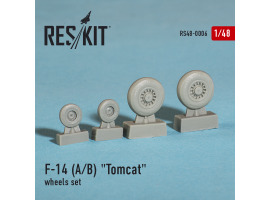 обзорное фото F-14 (A/B) "Tomcat"  wheels set  (1/48) Resin wheels