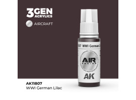 обзорное фото Акрилова фарба WWI German Lilac / Німецький бузковий WWI AIR АК-interactive AK11807 AIR Series