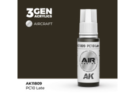 обзорное фото Акрилова фарба PC10 Late / Хаккі зелений AIR АК-interactive AK11809 AIR Series