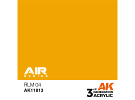 обзорное фото Акрилова фарба RLM 04 / Помаранчевий AIR АК-interactive AK11813 AIR Series