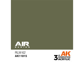 обзорное фото Акриловая краска RLM 62 / Оливковый AIR АК-интерактив AK11815 AIR Series