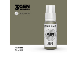 обзорное фото Акрилова фарба RLM 63 / Світло-коричневий AIR АК-interactive AK11816 AIR Series