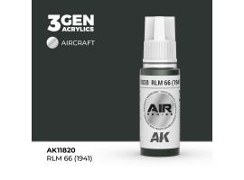 обзорное фото Акрилова фарба RLM 66 (1941) / Сіро-коричневий AIR АК-interactive AK11820 AIR Series