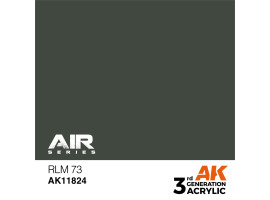 обзорное фото Акрилова фарба RLM 73 / Зелено-коричневий AIR АК-interactive AK11824 AIR Series