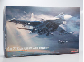 Scale model 1/48 Su-27k Sea Flanker with Kh-41 Moskit (P-270) Minibase 8002