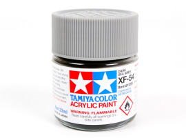 обзорное фото Alcohol-based acrylic paint Dark Sea Grey Tamiya 10ml XF-54 Acrylic paints
