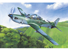 обзорное фото Scale model 1/48 Brazilian light turboprop attack aircraft EMB-314 Super Tucano HobbyBoss 81727 Aircraft 1/48