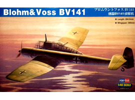 обзорное фото Збірна модель німецького літака BV-141 Літаки 1/48