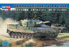 обзорное фото Збірна модель німецького танка Leopard 2 A4 Бронетехніка 1/35