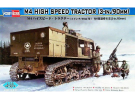 обзорное фото Збірна модель автомобіля M4 HIGH SPEED TRACTOR(3-in./90mm) Бронетехніка 1/35