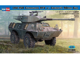 обзорное фото Збірна модель LAV-150 Commando AFV w/Cockerill 90mm Gun Бронетехніка 1/35