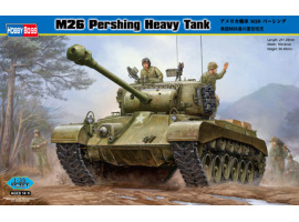 обзорное фото Збірна модель 1/35 Важкий танк М26 Pershing HobbyBoss 82424 Бронетехніка 1/35