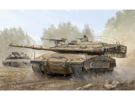 обзорное фото Збірна модель ізраїльського танка Merkava Mk IV Бронетехніка 1/35
