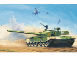 обзорное фото Сборная модель китайского танка PLA ZTZ 99B MBT Бронетехника 1/35