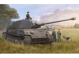 обзорное фото Buildable model of the German tank VK4502 (P) Vorne Armored vehicles 1/35