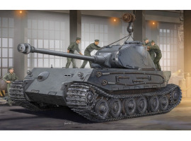обзорное фото Сборная модель немецкого танка VK4502 (P) Hintern Бронетехника 1/35