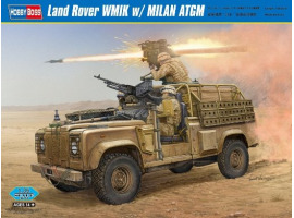 обзорное фото Buildable model British Land Rover WMIK w/ MILAN ATGM Cars 1/35