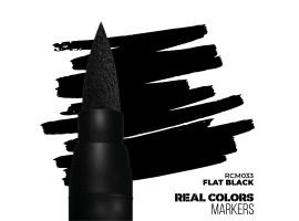 обзорное фото Маркер - Чёрный матовый RCM 033 Real Colors MARKERS