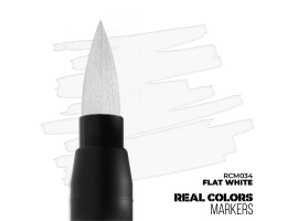 обзорное фото Flat White – RC Marker RCM 034 Real Colors MARKERS