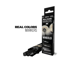обзорное фото Набір маркерів - Колеса RCM 102 Real Colors MARKERS