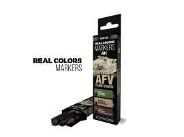 обзорное фото Набор маркеров - Поздний камуфляж немецкой БТТ RCM 108 Real Colors MARKERS