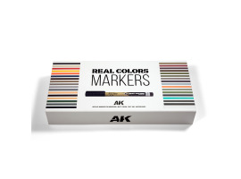 обзорное фото Специальная коробка маркеров – 34 шт RCM 150 Real Colors MARKERS