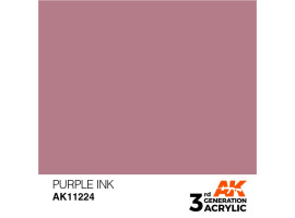 Акриловая краска PURPLE – ПУРПУРНЫЙ / INK АК-интерактив AK11224