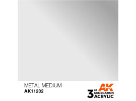 обзорное фото METAL MEDIUM – AUXILIARY / Рідина для надання фарби ефекту "Металік" Допоміжні продукти